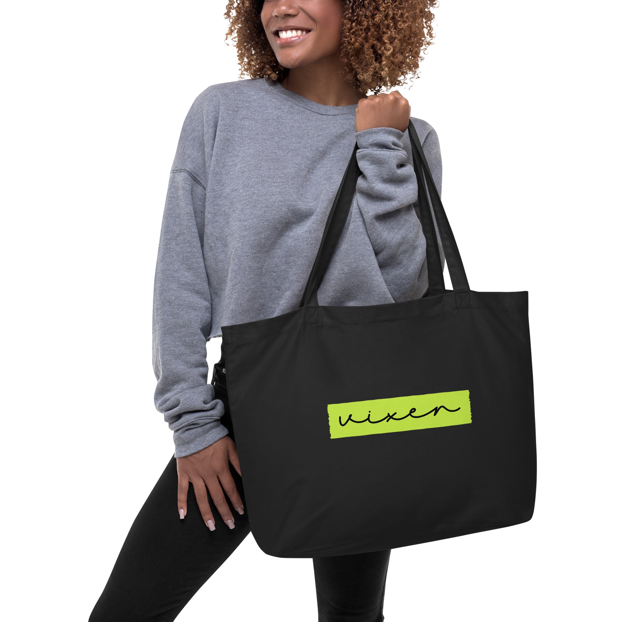 Vixen Large organic tote bag