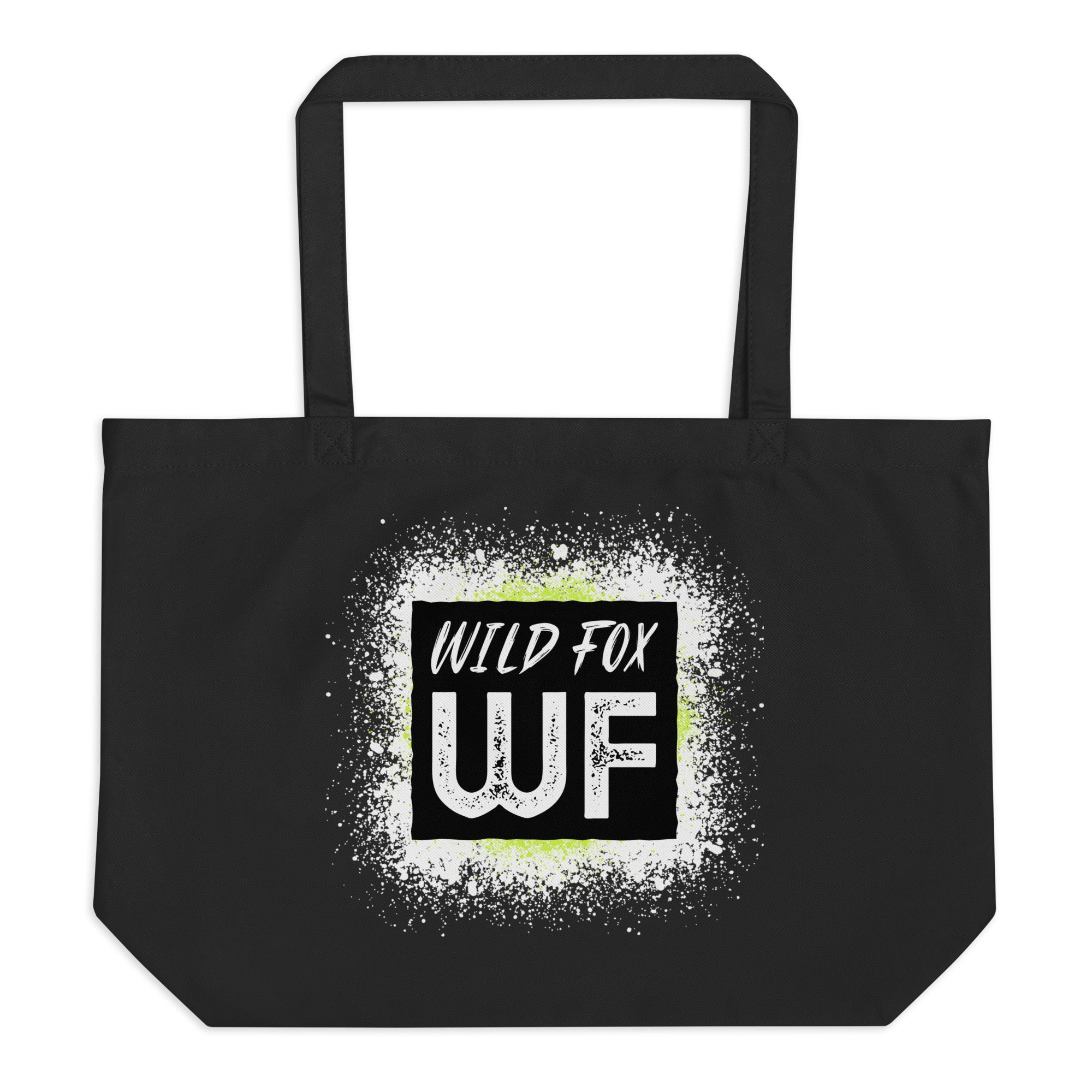 Wild Fox by VT Large Organic Tote Bag