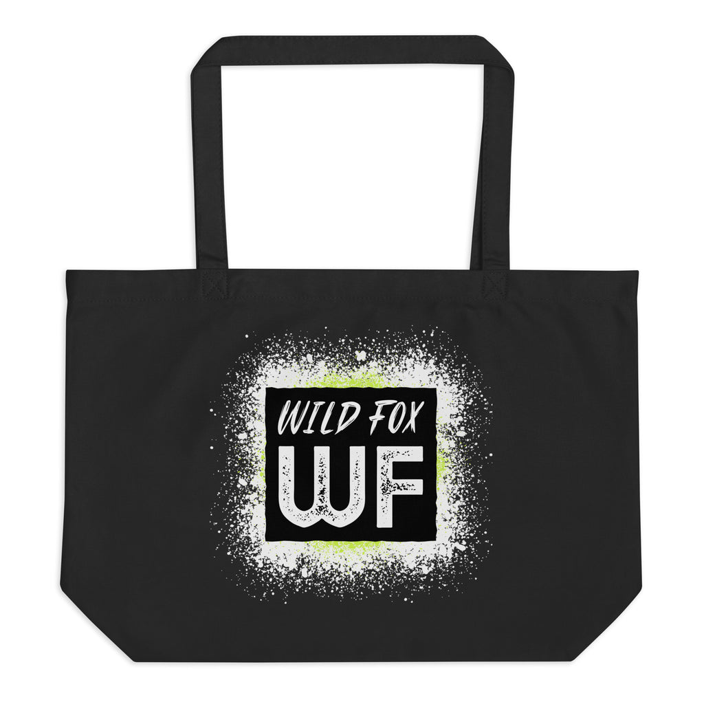 Wild Fox by VT Large Organic Tote Bag